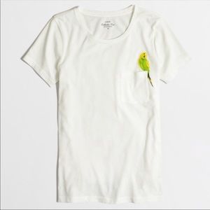 J.crew parakeet collector tee